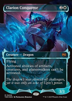 Clarion Conqueror (borderless showcase foil)