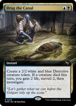 Drag the Canal (extended art foil)
