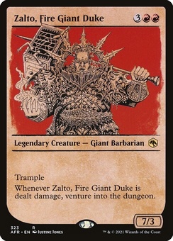 Zalto, Fire Giant Duke (showcase)