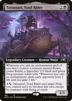 Tatsunari, Toad Rider (extended art)