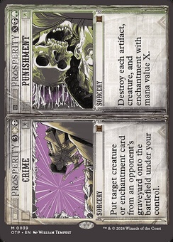 Crime // Punishment (borderless showcase foil)