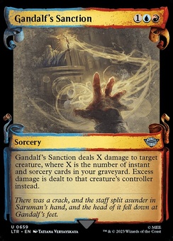 Gandalf's Sanction (scroll foil)