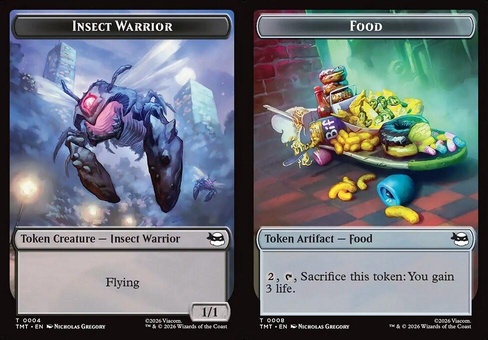 Insect Warrior // Food (token)