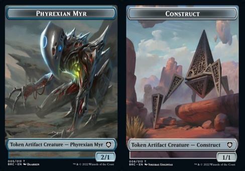 Phyrexian Myr // Construct (token)