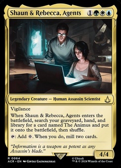 Shaun & Rebecca, Agents (foil)