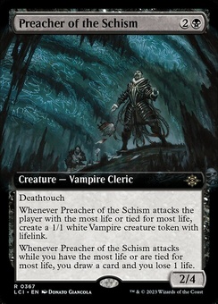 Preacher of the Schism (extended art foil)
