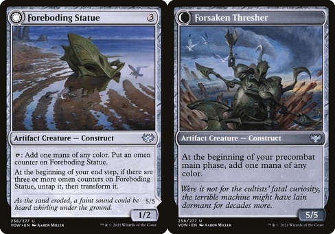 Foreboding Statue // Forsaken Thresher