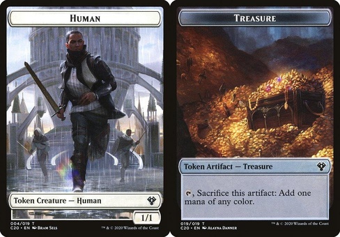 Human // Treasure (token)