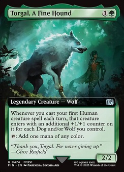 Torgal, A Fine Hound (extended art)