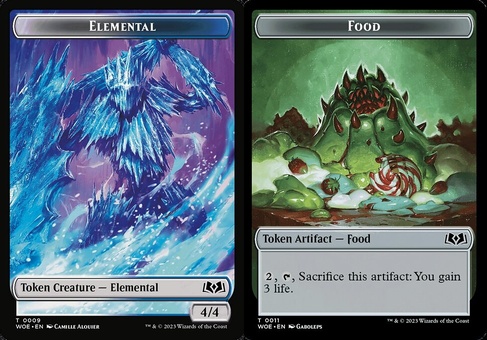 Elemental // Food #11 (token foil)