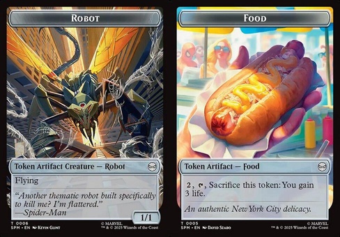 Robot // Food (token)