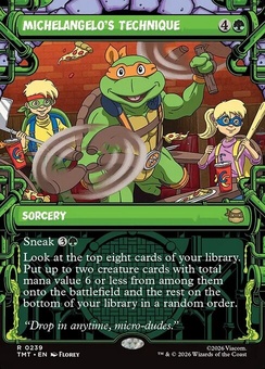 Michelangelo's Technique (showcase)