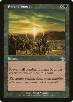 Serene Sunset (JUD mystery booster)
