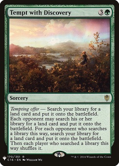 Tempt with Discovery (mystery booster)