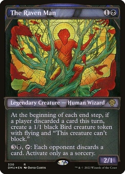 The Raven Man (showcase textured foil)