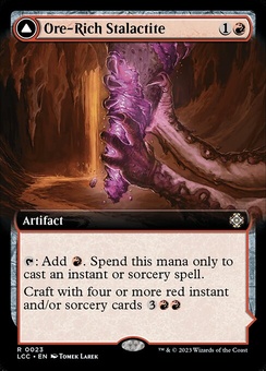 Ore-Rich Stalactite // Cosmium Catalyst (extended art)