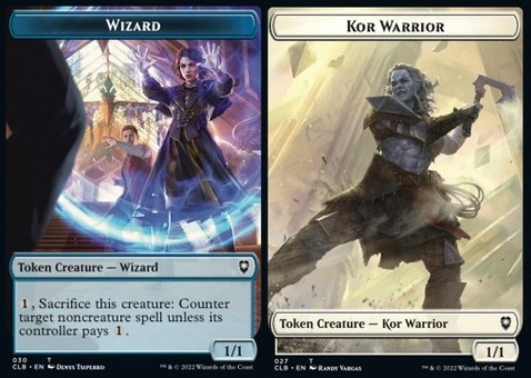 Kor Warrior // Wizard (token)