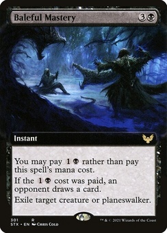 Baleful Mastery (extended art)