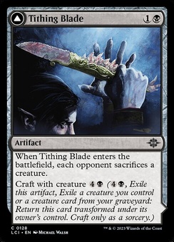 Tithing Blade // Consuming Sepulcher (foil)