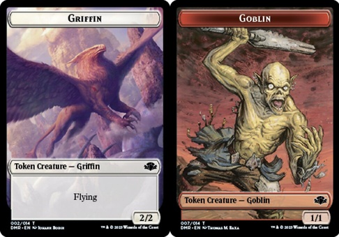 Griffin // Goblin (token - foil)