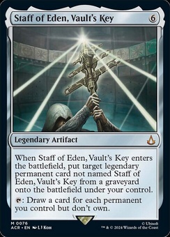 Staff of Eden, Vault's Key (foil)