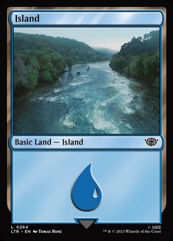 Island #264 (foil)