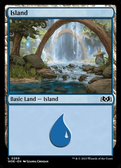 Island #269 (foil)