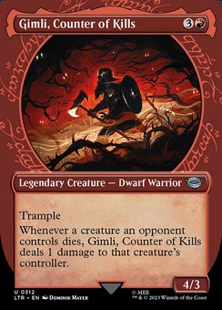 Gimli, Counter of Kills (showcase)