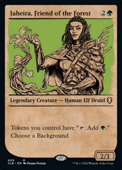 Jaheira, Friend of the Forest (showcase - foil)