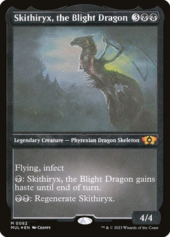 Skithiryx, the Blight Dragon (etched foil)