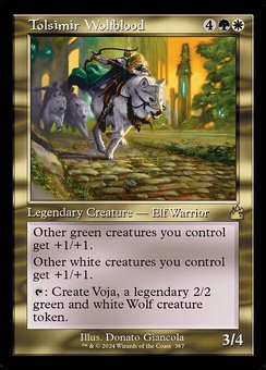 Tolsimir Wolfblood (retro foil)