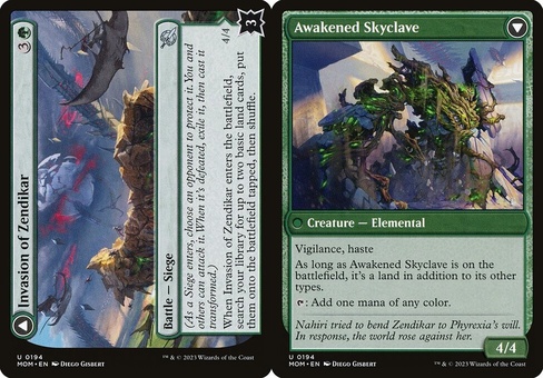 Invasion of Zendikar // Awakened Skyclave (foil)