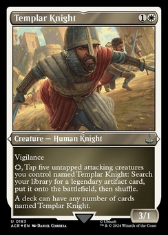 Templar Knight (etched)