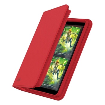 Ultimate Guard Zipfolio XenoSkin 8-Pocket Red