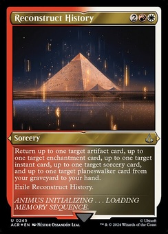 Reconstruct History (etched foil)