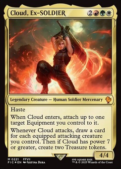 Cloud, Ex-SOLDIER (foil)