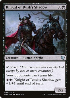 Knight of Dusk's Shadow (foil)