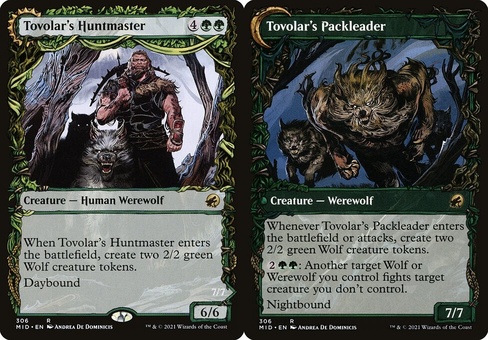 Tovolar's Huntmaster // Tovolar's Packleader (showcase)