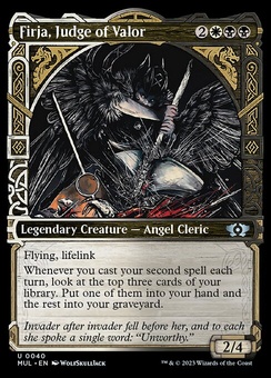 Firja, Judge of Valor (showcase)