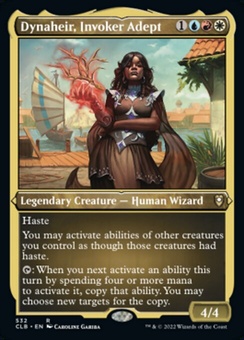 Dynaheir, Invoker Adept (etched foil)