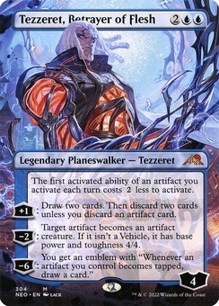 Tezzeret, Betrayer of Flesh (borderless)