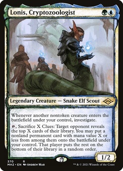 Lonis, Cryptozoologist (showcase)