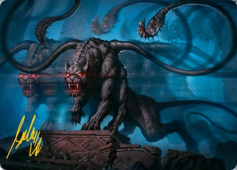 Displacer Beast (art series signed)