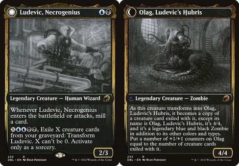 Ludevic, Necrogenius // Olag, Ludevic's Hubris