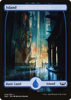 Island (#274 fullart foil)