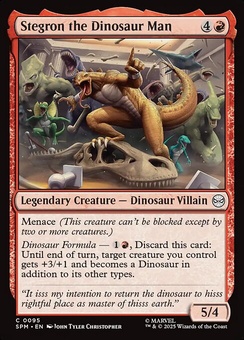 Stegron the Dinosaur Man (foil)