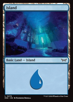 Island #279 (foil)