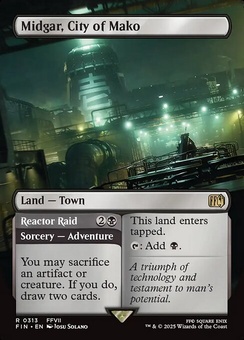 Midgar, City of Mako // Reactor Raid (borderless)