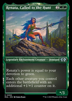 Renata, Called to the Hunt (etched foil)
