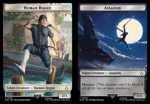 Human Rogue // Assassin (token foil)